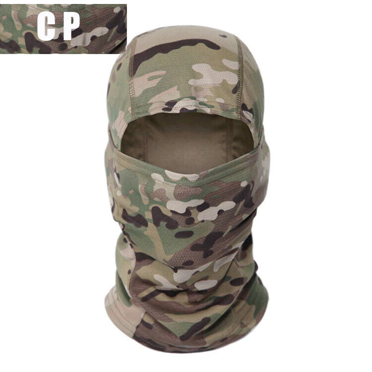 Cagoule militaire/chasse. Masque complet, protection UV. 2 couleurs au choix...