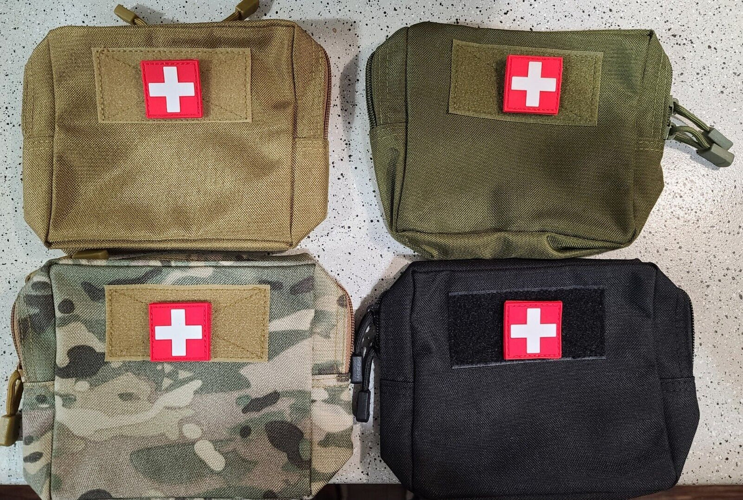 Complete IFAK Kits. 4 Colors to Choose, 3 Different Levels to Choose. Trauma Kit