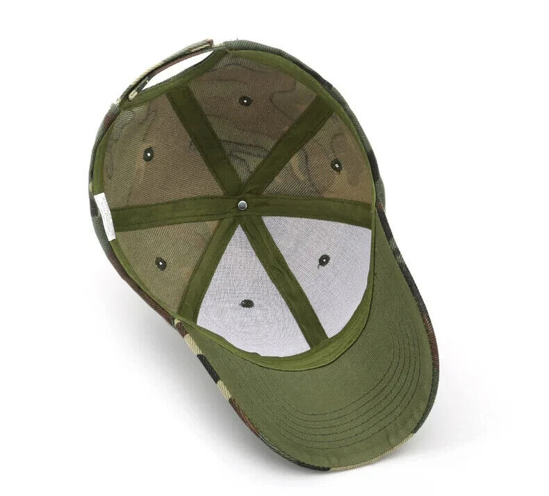 SMITH & WESSON STYLE CAMOUFLAGE HAT.