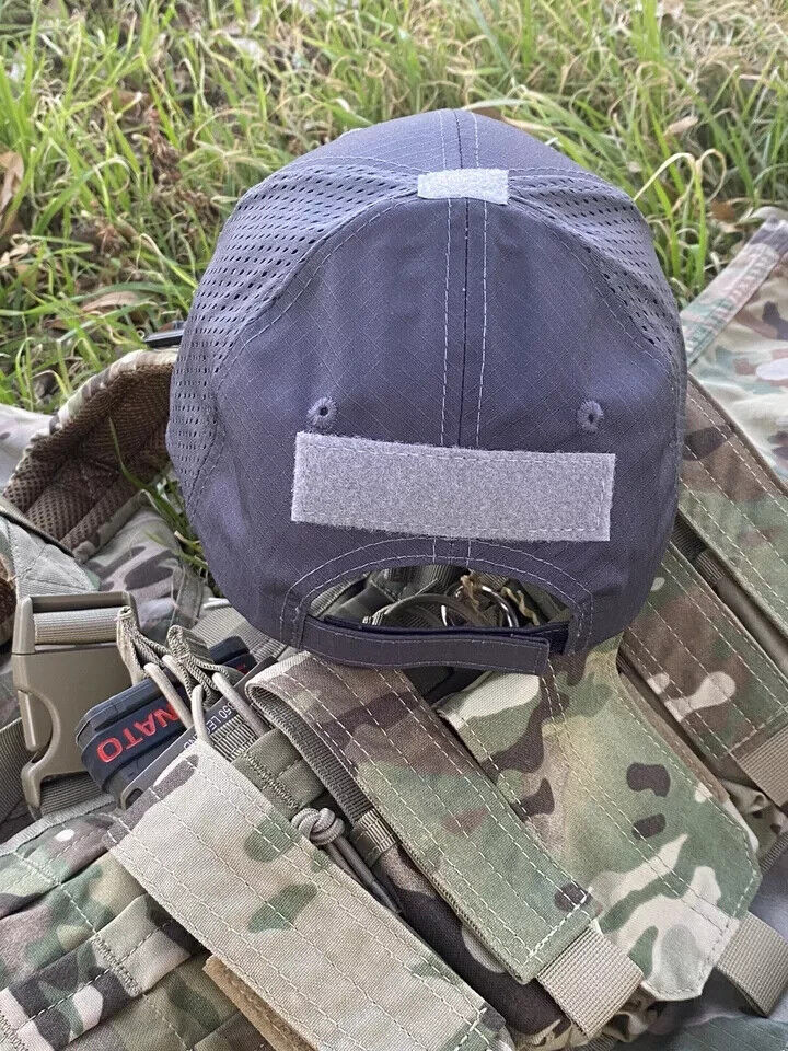 GREY PUNISHER OPERATORS HAT.