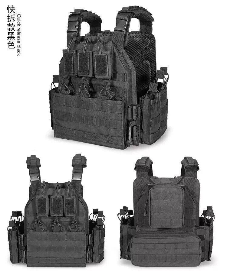 YAKEDA FAST Quick-release Plate Carrier. Battle Field, Military Tactical Vest.