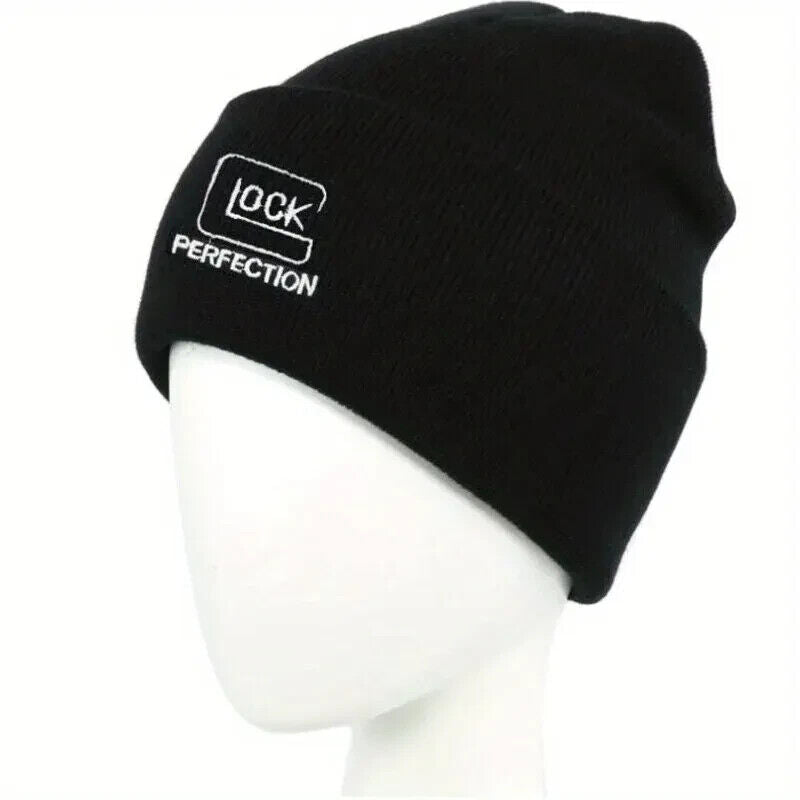 Glock Black Beanie Knit Hat.