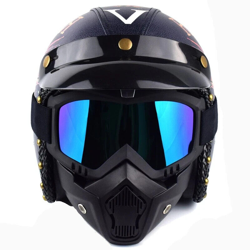 MOTORCYCLE/PAINTBALL/AIRSOFT- DETACHABLE MODULAR FACE MASK.