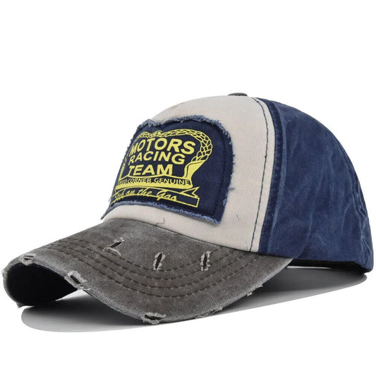 VINTAGE STYLE MOTORS RACING TEAM HAT.