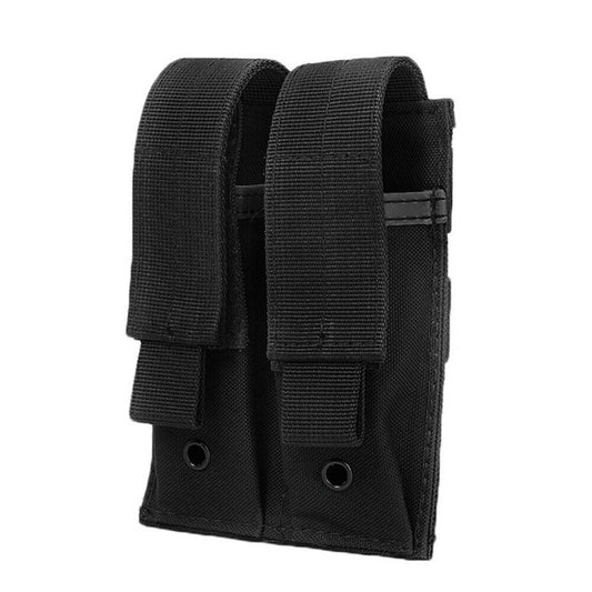 Double Pistol Magazine Molle Pouch Holder. 3 colors to choose from. 600D Nylon.