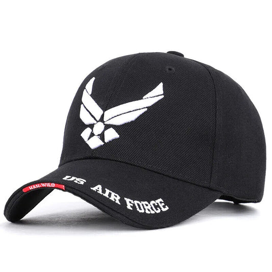 U.S. AIR FORCE LOGO BASEBALL CAP.