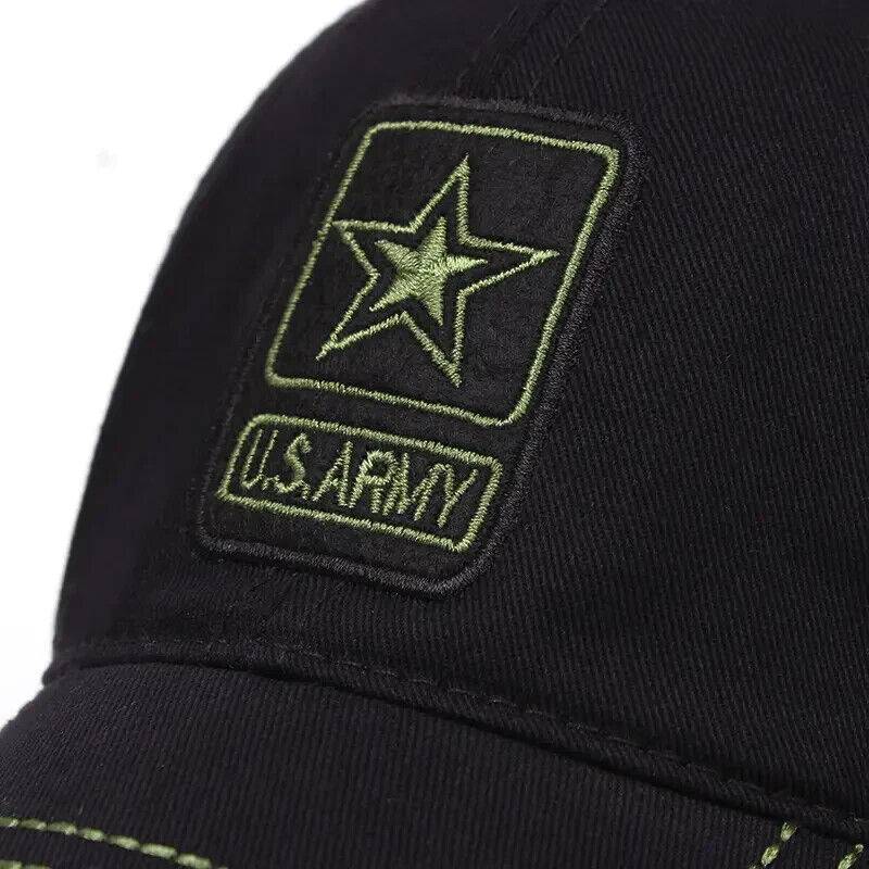 U.S. Army Black Baseball Cap.