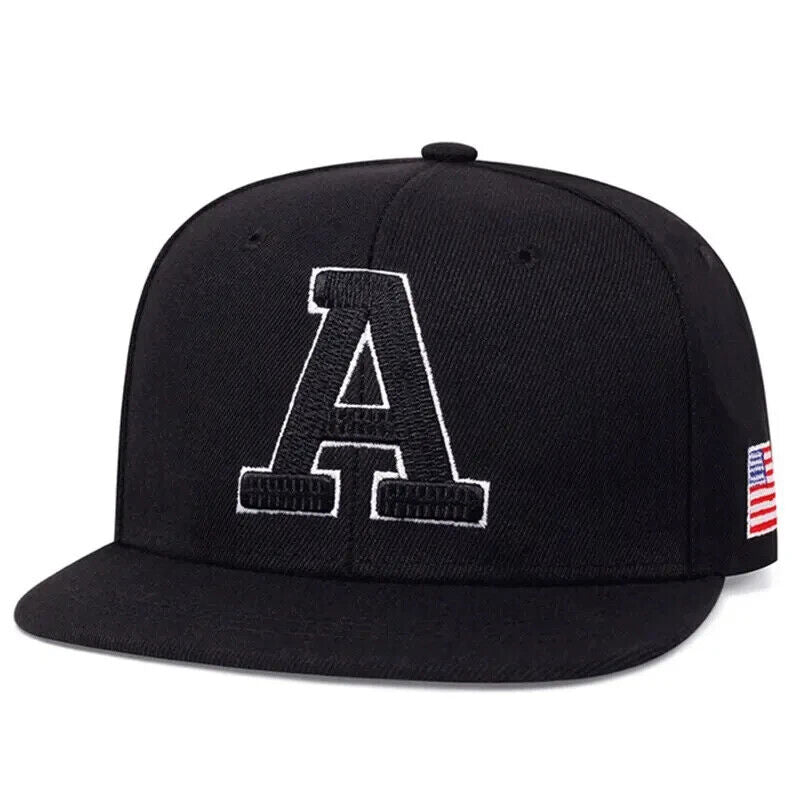 Chapeau noir sur noir d'Oakland Athletics A.