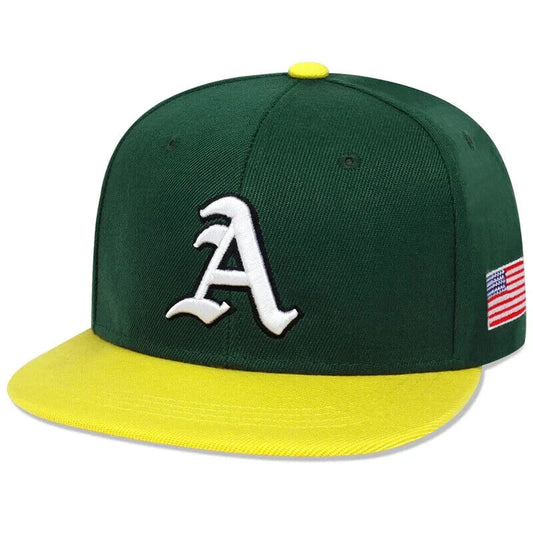 Oakland Athletics A's Wide Rim Embroidered Hat.