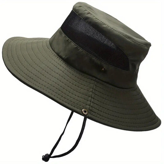 ARMY GREEN OR GREY MILITARY STYLE BOONIE HATS.