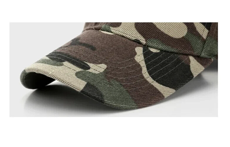 SMITH & WESSON STYLE CAMOUFLAGE HAT.