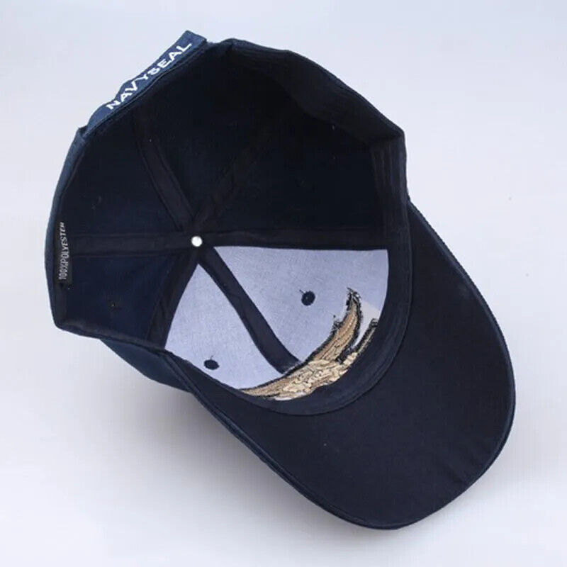 CASQUETTE DE BASEBALL AVEC LOGO US NAVY SEAL. 3 CHOIX DE COULEURS.