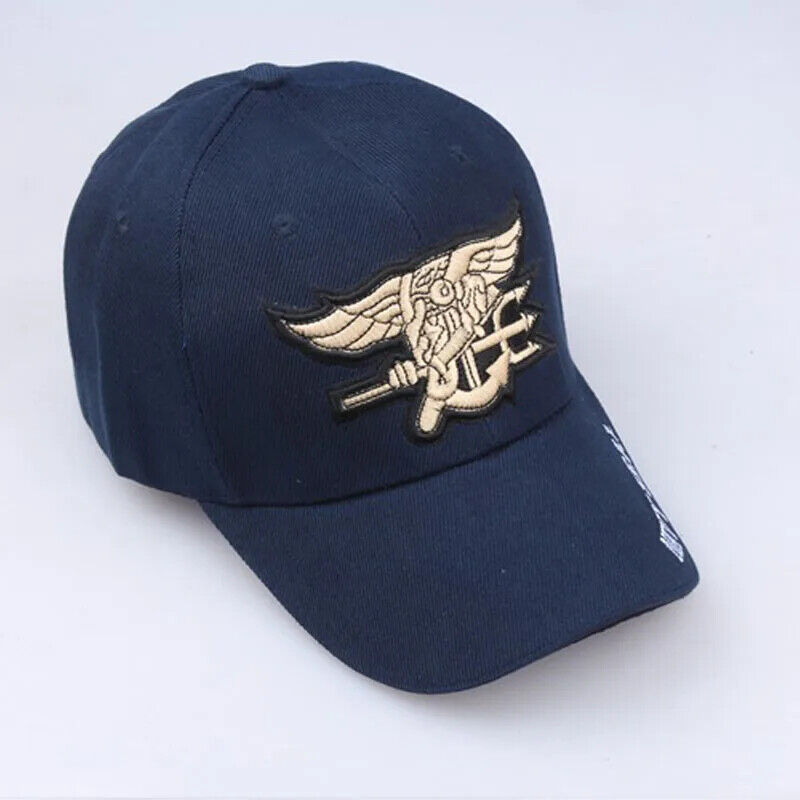 CASQUETTE DE BASEBALL AVEC LOGO US NAVY SEAL. 3 CHOIX DE COULEURS.