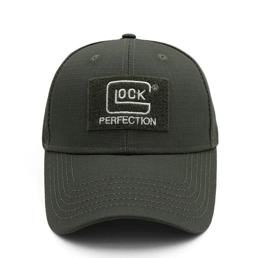 GLOCK PERFECTION ARMY GREEN STYLE CAP.