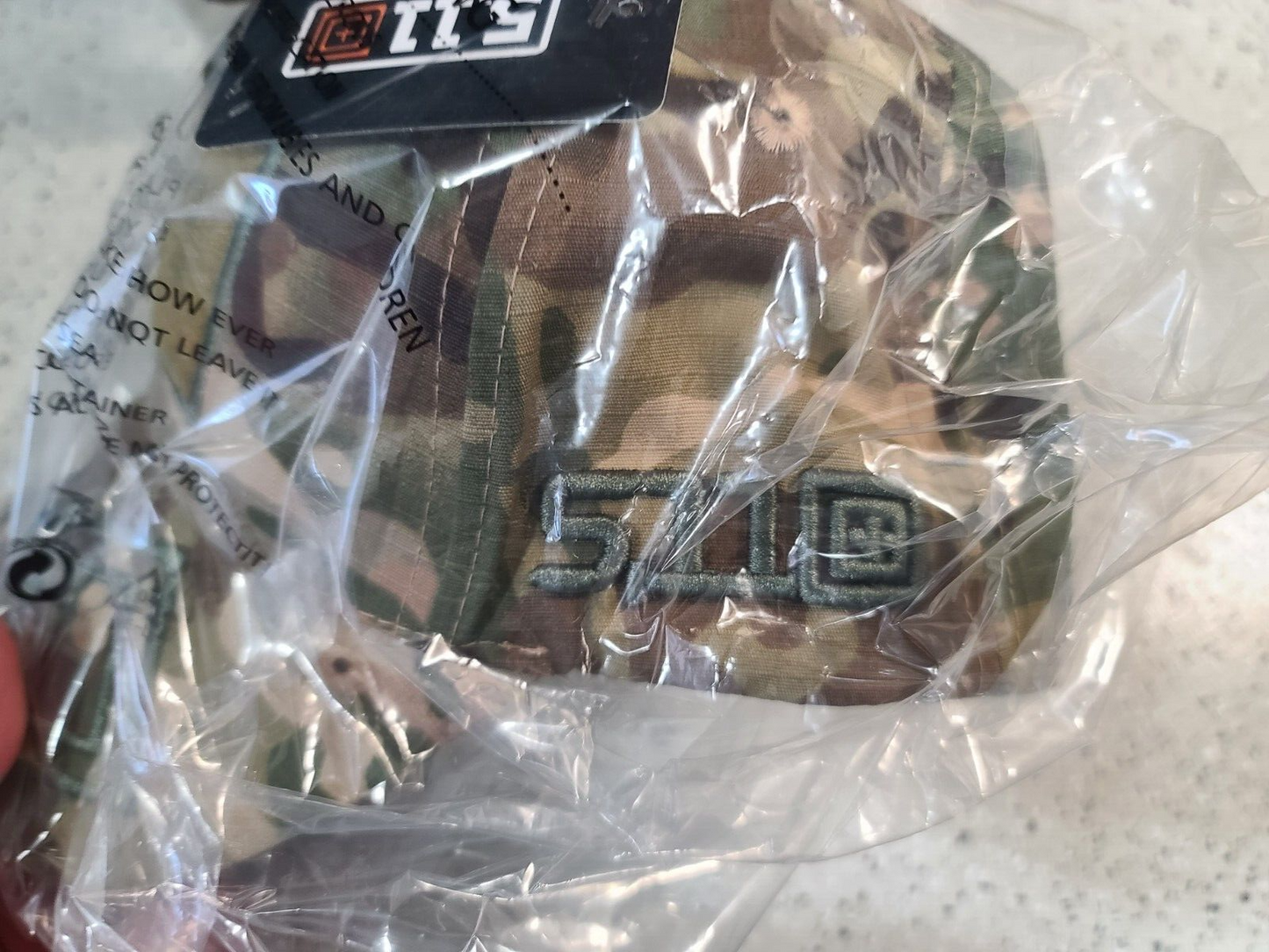 5.11 STYLE CP CAMO PATCH HAT.