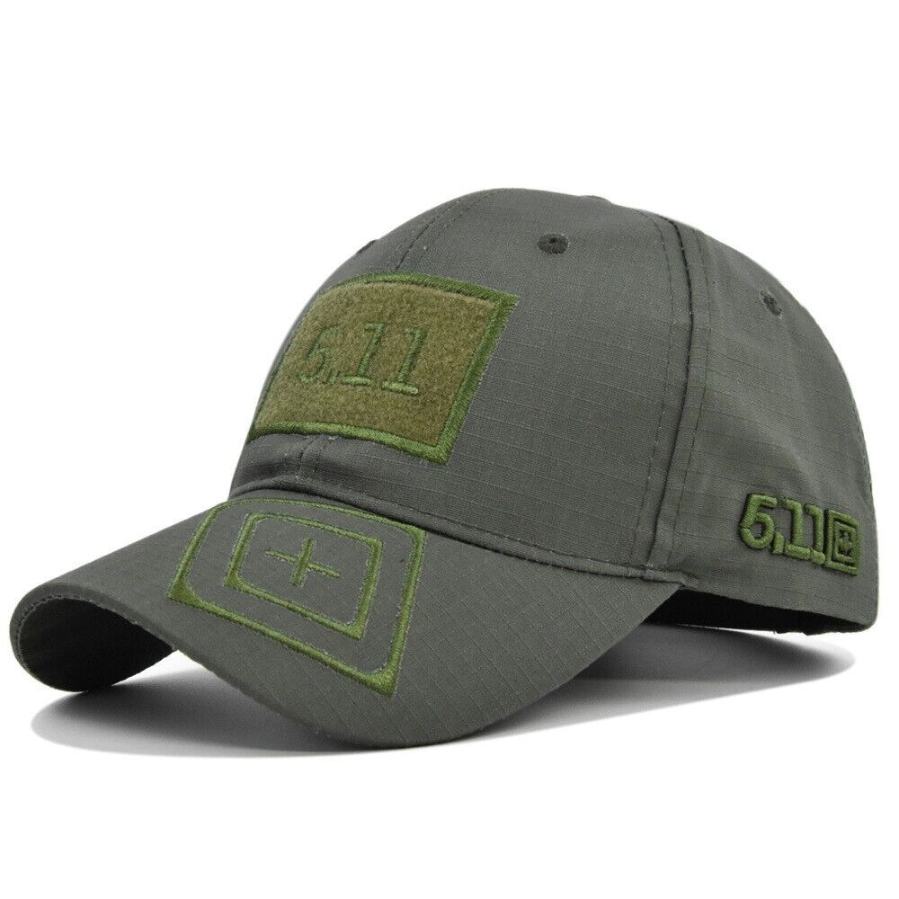 5.11 STYLE ARMY GREEN HAT.
