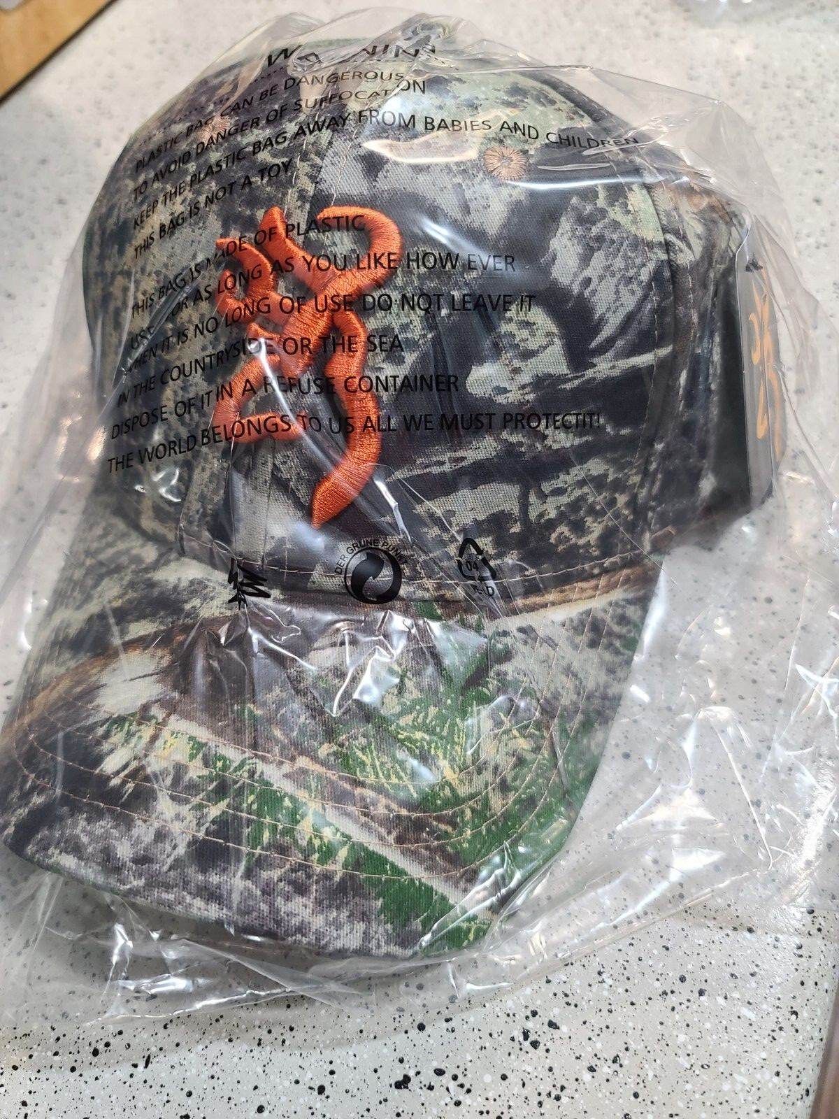 BROWNING REALTREE MOSSY OAK 7 CAMO HATS