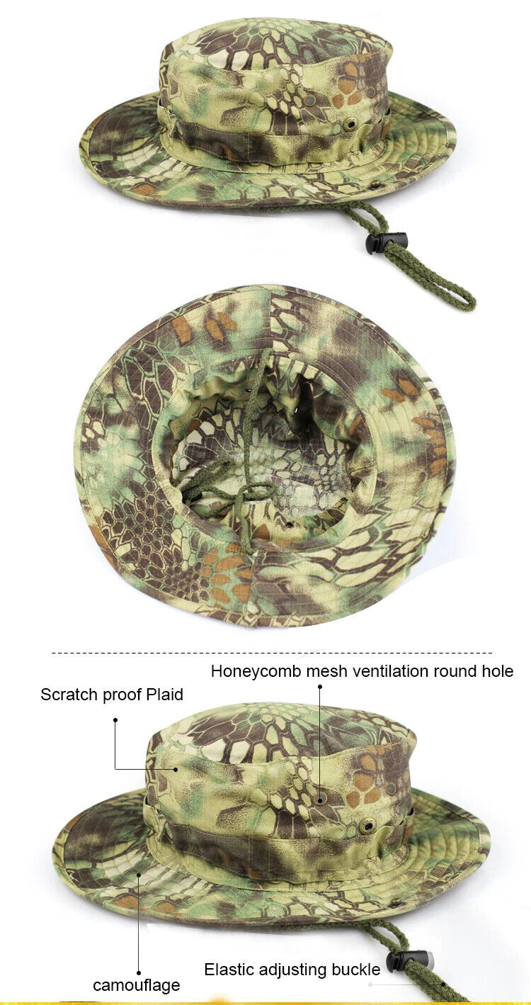 CHAPEAU BOONIE CAMOUFLAGE KRYPTEK