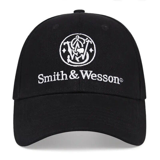 SMITH & WESSON STYLE BLACK HAT
