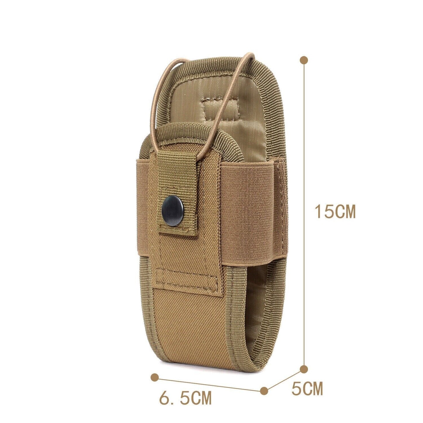 FDE/TAN MOLLE RADIO/PHONE CASE