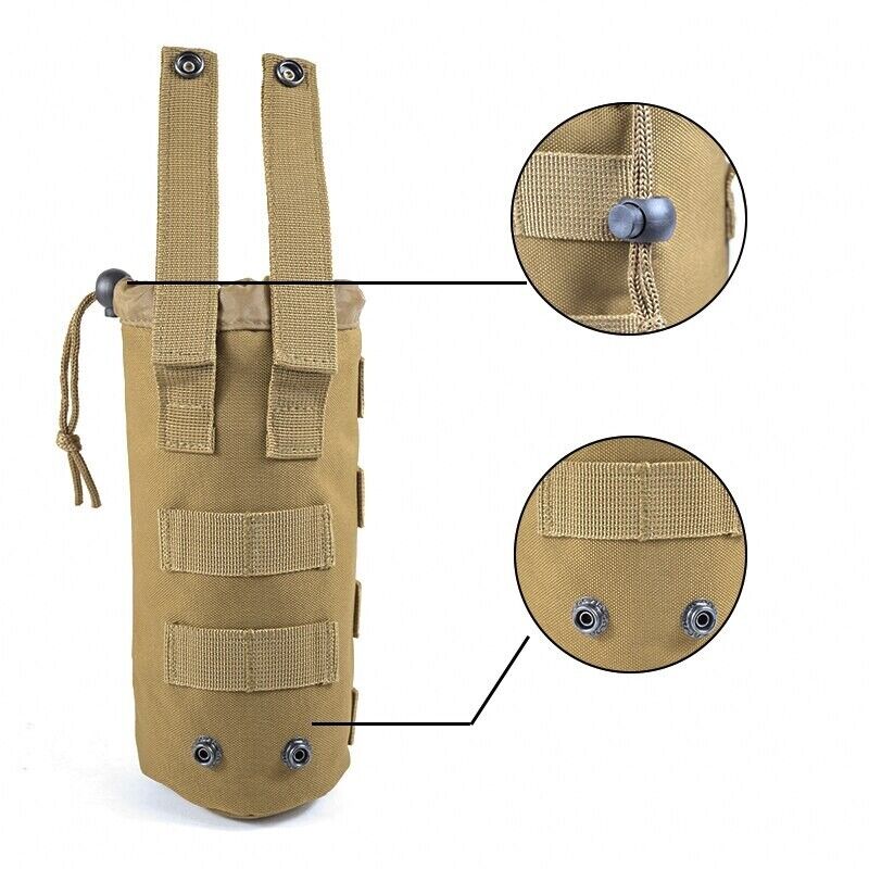 FDE MOLLE WATER BOTTLE POUCH