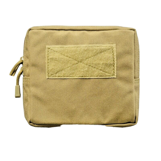 FDE/TAN MOLLE IFAK/EDC WIDE MULTI-PURPOSE POUCH